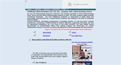 Desktop Screenshot of geomarinebiotech.com